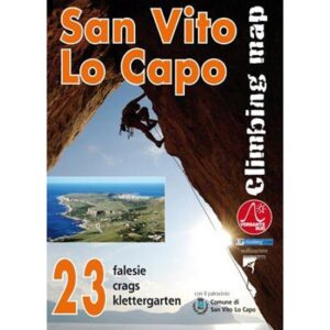 Ed. Versante Sud San Vito lo Capo. Escalada mapa Itália