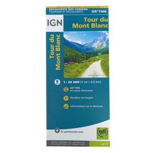 Ed. Ign Tour du Mont Blanc 1:50.000