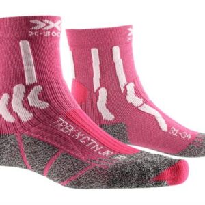 Xsocks Trek X Ctn Jr Flamingo rosa/branco ártico