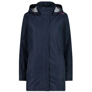 Campagnolo Jaqueta com capuz de botão de chuva W