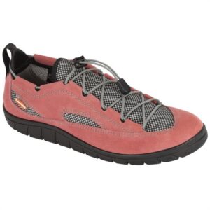 Lizard Sapato Fin Ii Couro Coral Vermelho