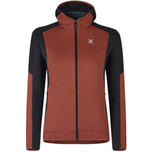 Montura Jaqueta com capuz de cor elástica W