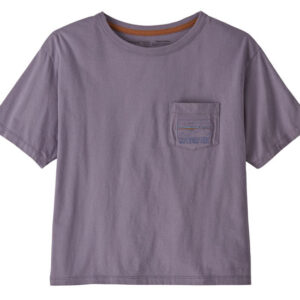 Patagonia 73 Skyline Ropc Easy Cut Bolso Tee Feminino