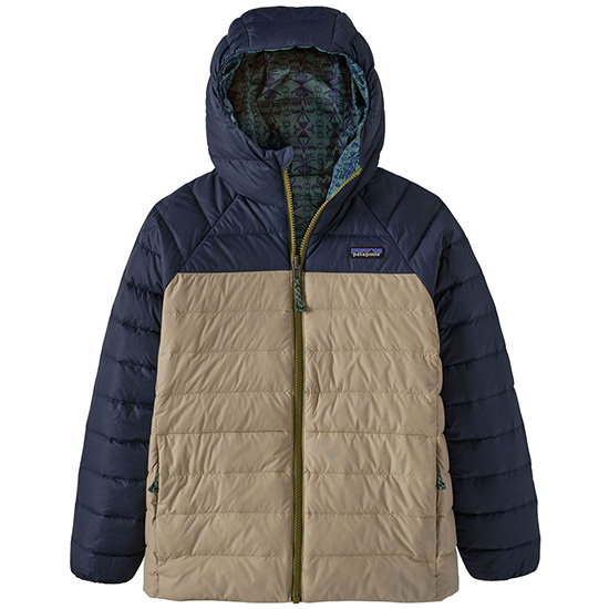 Patagonia Moletom infantil reversível com capuz