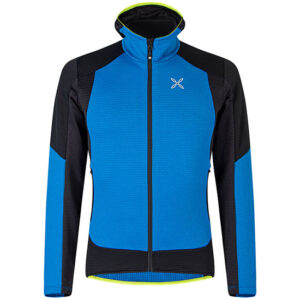 Montura Jaqueta com capuz de cor elástica