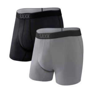 SAXX Underwear Boxer Quest Fly 2 Unidades