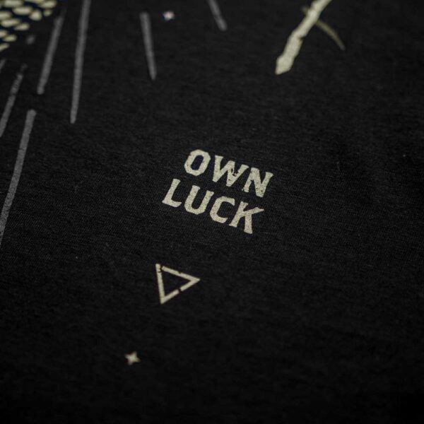 Kumu Camiseta De Manga Curta Make Your Own Luck - Imagem 8