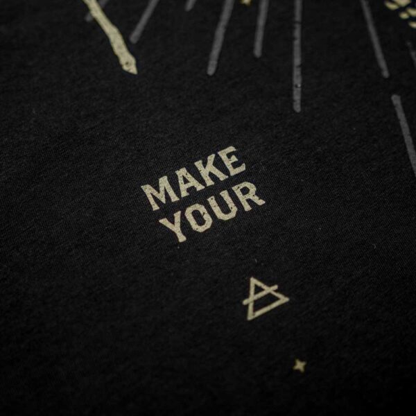Kumu Camiseta De Manga Curta Make Your Own Luck - Imagem 7
