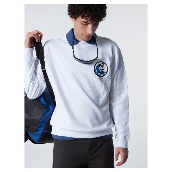 North sails Moletom Com Gola Redonda Graphic 691078 - Imagem 4