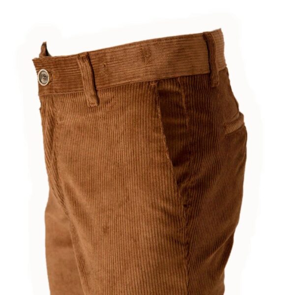 Pasion morena Veludo Calça Chino - Imagem 4