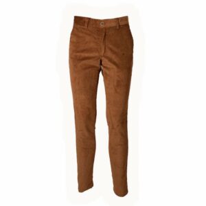 Pasion morena Veludo Calça Chino