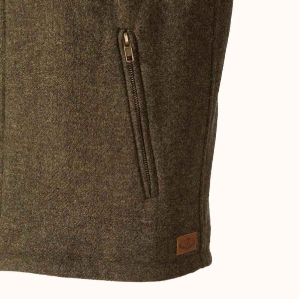 Pasion morena Colete Acolchoado Tweed - Imagem 3