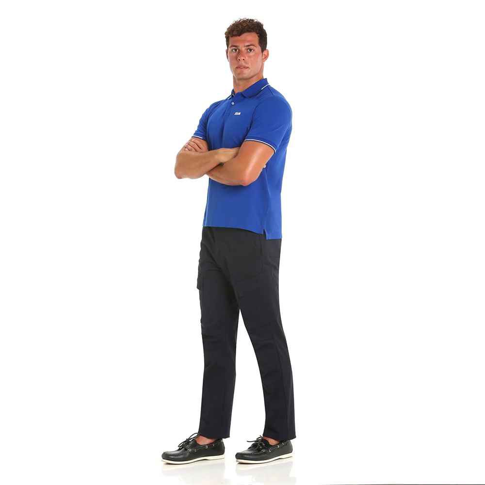 Slam Polo Manga Curta Deck Lgt Pique - Imagem 7