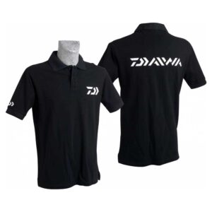 Daiwa Manga Curta Camisa Polo
