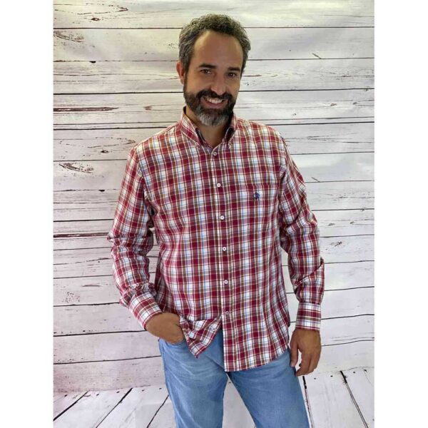 Pasion morena Camisa De Manga Comprida Lenhador - Imagem 3