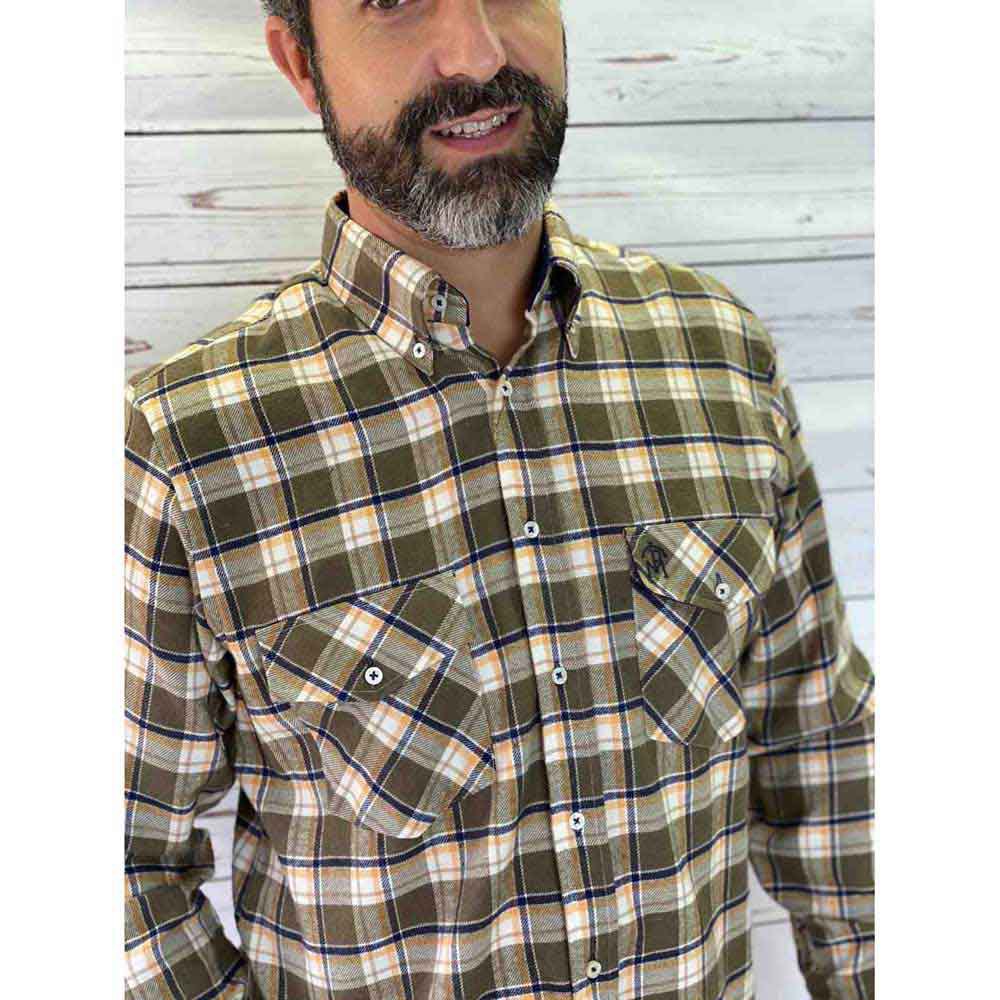 Pasion morena Camisa De Manga Comprida De Flanela - Imagem 4