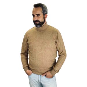 Pasion morena Sweater Pescoço Alto Logo