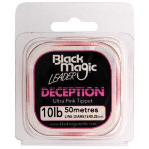 Black magic Fluorocarbono Decepction Ultra Pink Tippet 50 m