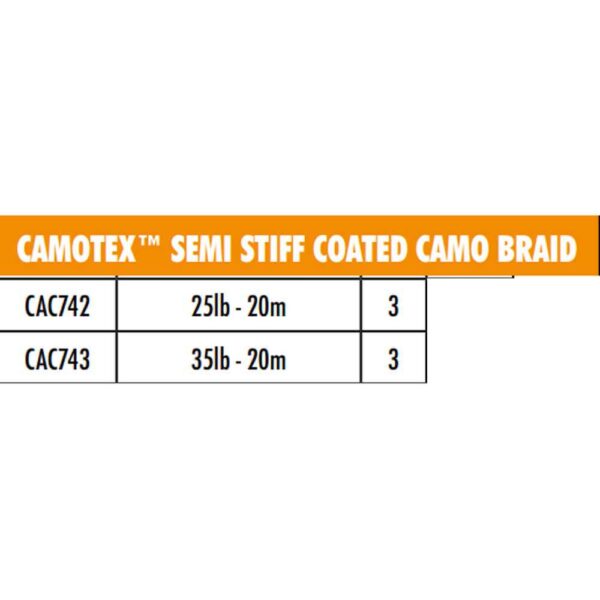 Fox international Linha Camotex Semi-Stiff 20 M - Image 3