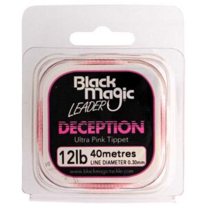 Black magic Fluorocarbono Decepction Ultra Pink Tippet 40 m