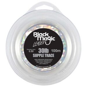 Black magic Fluorocarbono Shock Leader Supple Trace 100 m