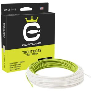 Cortland Linha De Pesca Com Mosca Trout Boss 30 m
