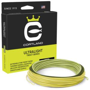 Cortland Linha De Pesca Com Mosca Ultralight 24.3 m