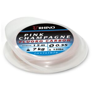 Rhino Fluorocarbono Pink Champagne 15 M