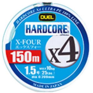 Duel Trançado Hardcore X4 150 m