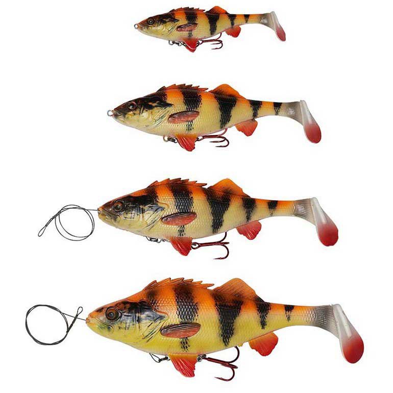 Savage gear 4D Perch Shad Slow Sinking 125 Mm 25g - Imagem 7