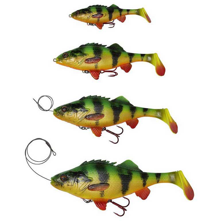 Savage gear 4D Perch Shad Slow Sinking 125 Mm 25g - Imagem 6