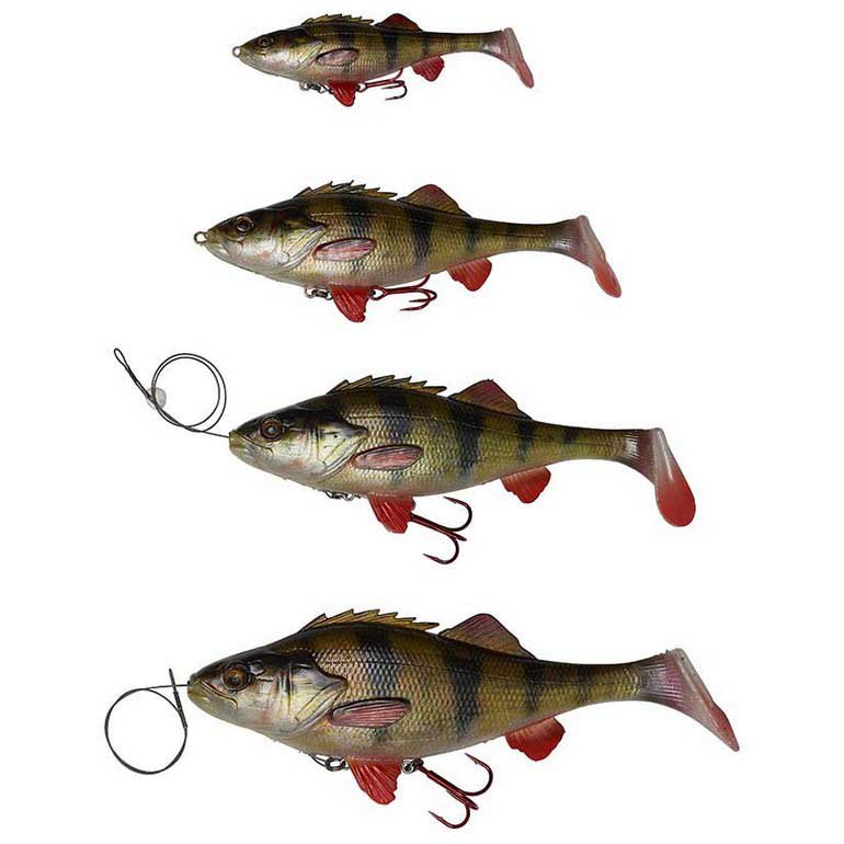Savage gear 4D Perch Shad Slow Sinking 125 Mm 25g - Imagem 5
