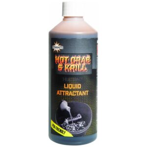 Dynamite baits Aditivos De Isca Líquida Hot Crab&Krill 500ml