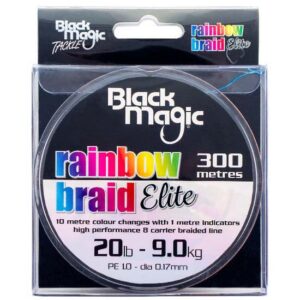 Black magic Trança Arco-íris Elite 300 M
