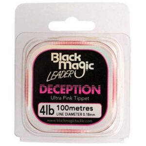 Black magic Fluorocarbono Decepction Ultra Pink Tippet 100 m