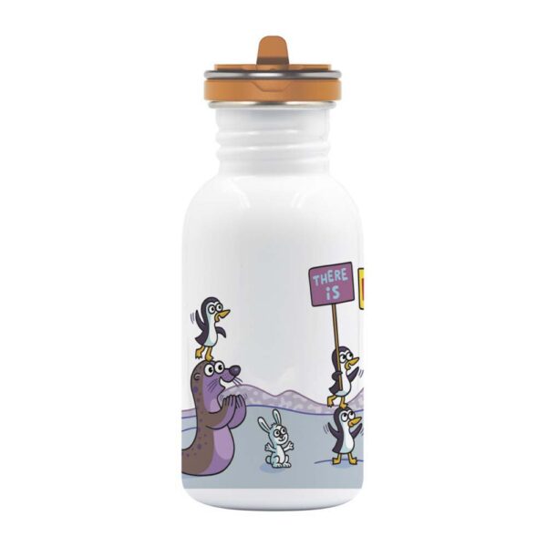 Laken Tampa De Aço Garrafa No Planet 500ml - Imagem 2