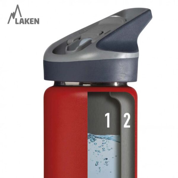 Laken Garrafa Térmica 18/8 1L - Imagem 2