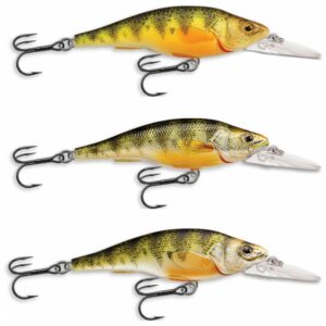 Live target Minnow Yellow Perch Jerkbait Floating 98 mm 16g
