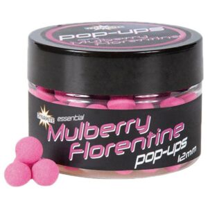 Dynamite baits Isca Natural Fluoro Pop-Ups Mulberry Florentine 48g