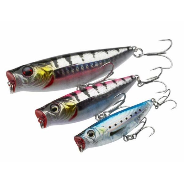 Savage gear 3D Minnow Pop Walker Floating 66 Mm 8g - Imagem 11