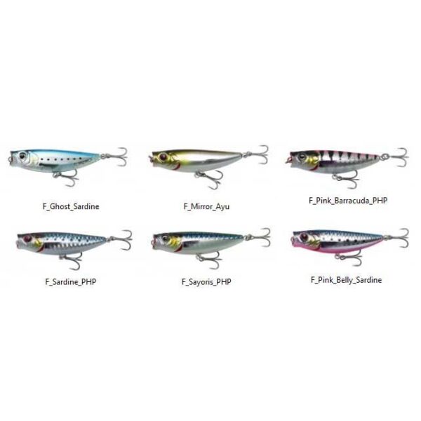 Savage gear 3D Minnow Pop Walker Floating 66 Mm 8g - Imagem 2