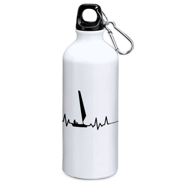 Kruskis Garrafa De Alumínio Sailing Heartbeat 800ml