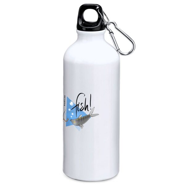 Kruskis Garrafa De Alumínio Fish 800ml