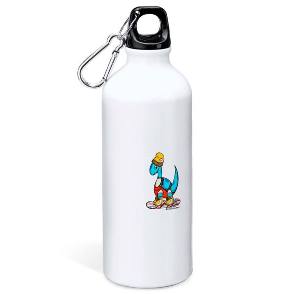 Kruskis Garrafa De Alumínio Dino Snow 800ml - Imagem 2