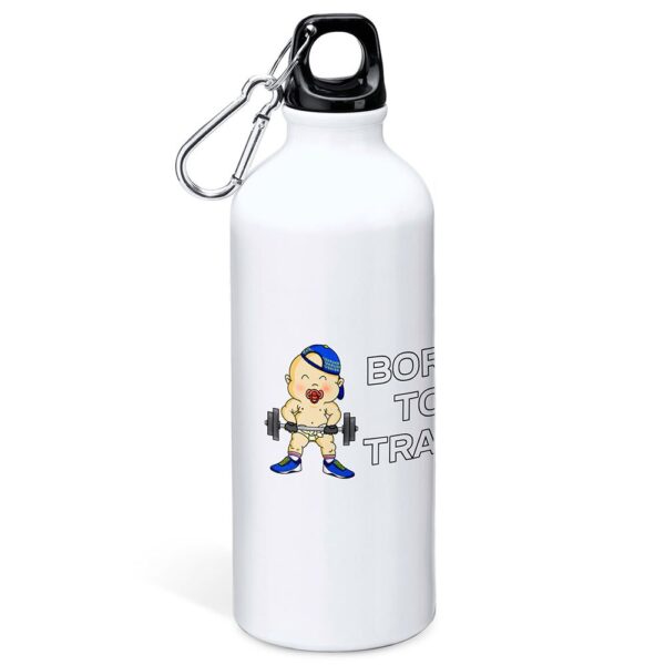 Kruskis Garrafa De Alumínio Born To Train 800ml - Imagem 2