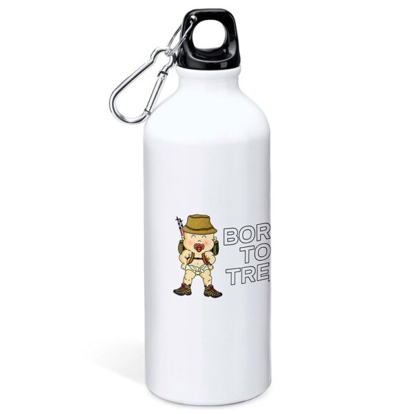 Kruskis Garrafa De Alumínio Born To Trek 800ml - Imagem 2