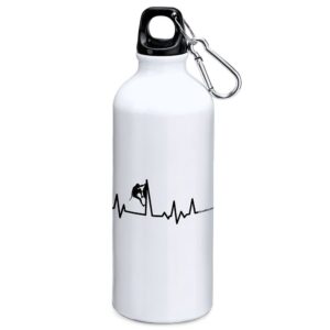Kruskis Garrafa De Alumínio Climbing Heartbeat 800ml