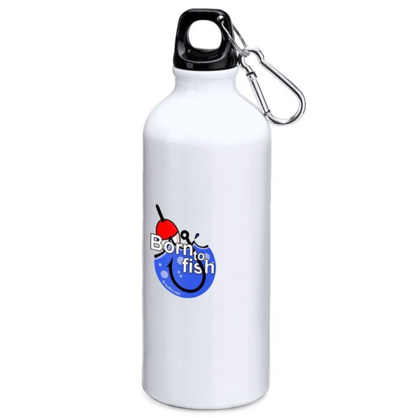 Kruskis Garrafa De Alumínio Born To Fishing 800ml