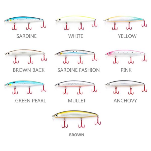 YKR Fishing Upper Slow Sinking 125 Mm 25g - Imagem 2