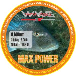 Wakasu Monofilamento Max Power 1000 m